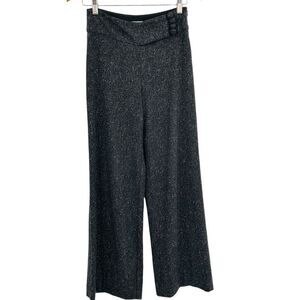Trina Turk charcoal tweed fully lined wool trouser.  Size 0